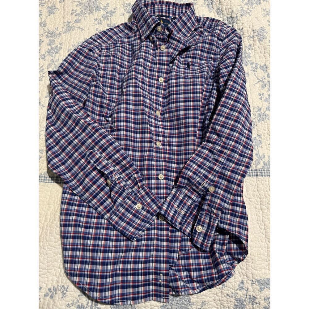 Polo Ralph Lauren long sleeve button down shirt 10/12